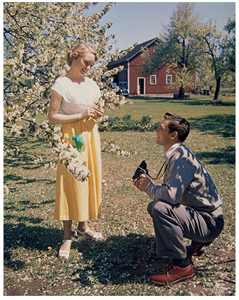 Dye transfer print from the 1950s