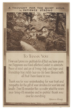 Postcard, early 1940s